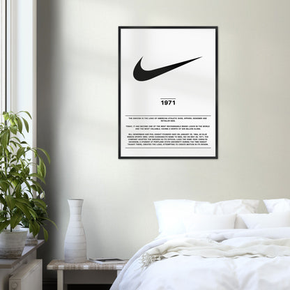 Nike Swoosh - Framed