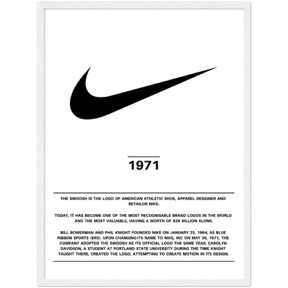 Nike Swoosh - Framed