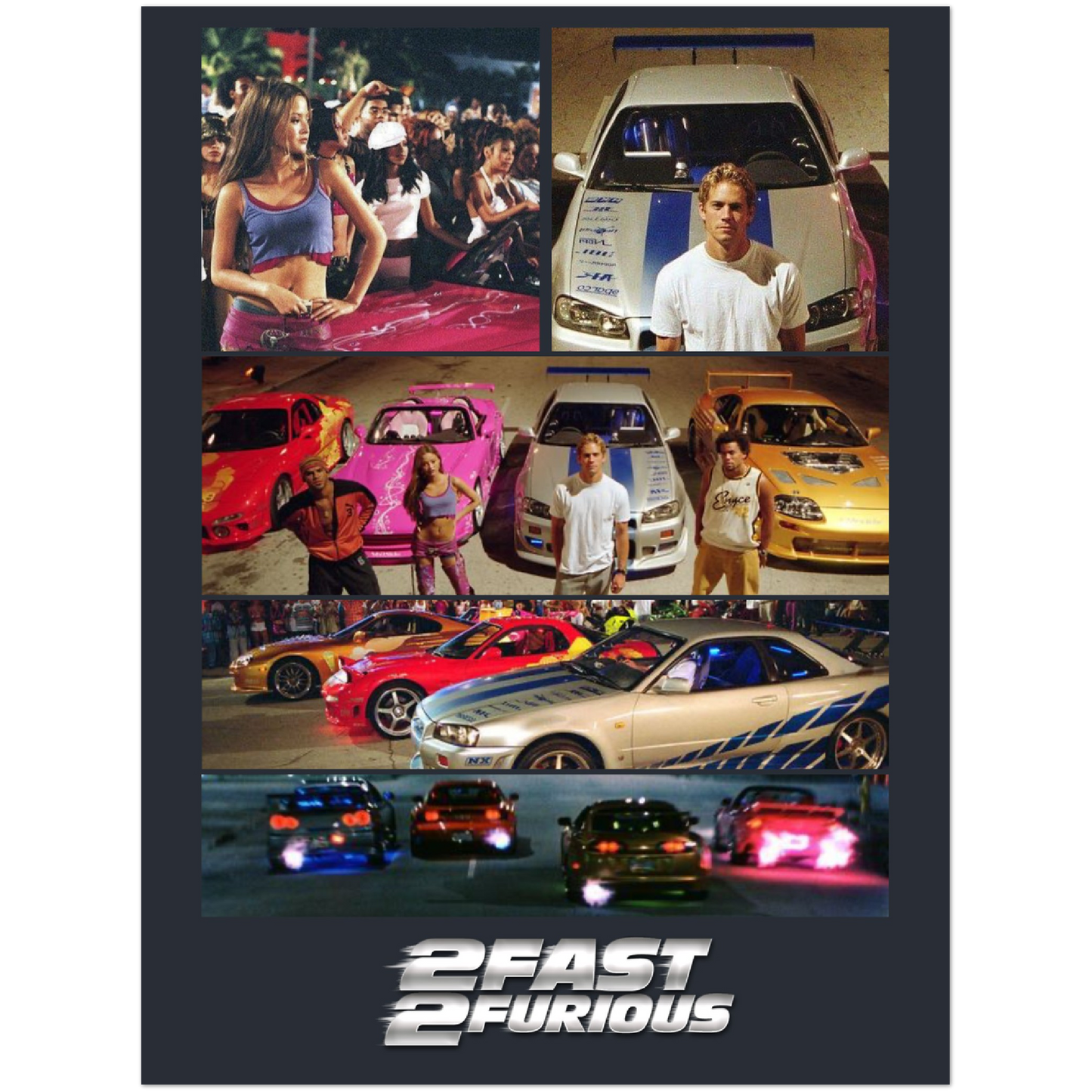 2 Fast 2 Furious - Poster