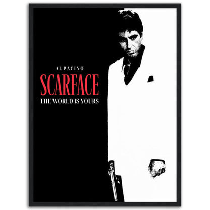 Scarface - Al Pacino - Framed