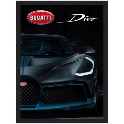 Bugatti Divo - Framed