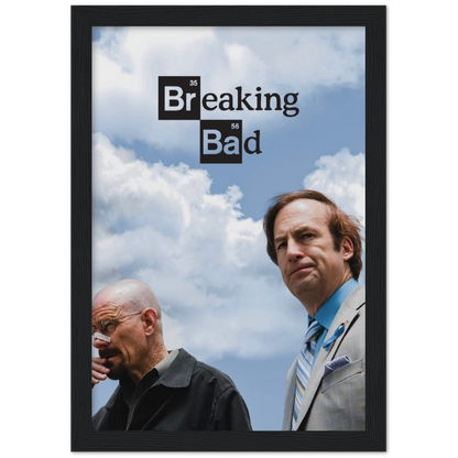 Breaking Bad - Walter and Saul - Framed